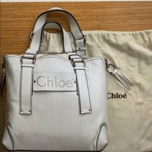Chloé leather tote/ satchel